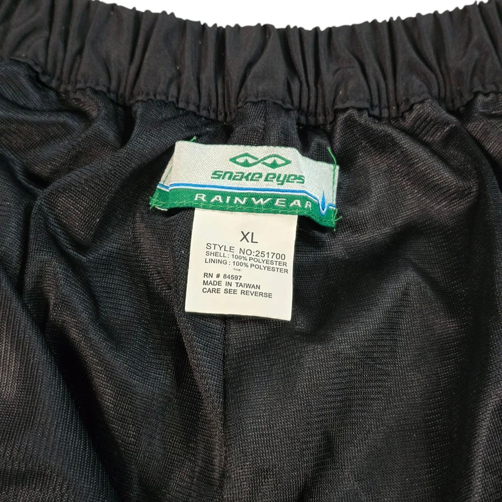 Snake Eyes Apparel‎ Mens Size XL Lined Waterproof Athletic Jogger Wind Rain Wear